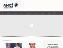 Tablet Screenshot of amci.cl