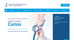 Desktop Screenshot of amci.org.co